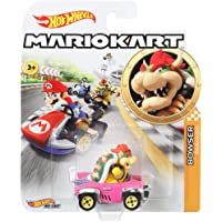 Mattel - Hot Wheels Vehiculos Mario Kart- Bowser- coche de juguete ( GBG31) - color-modelo surtido